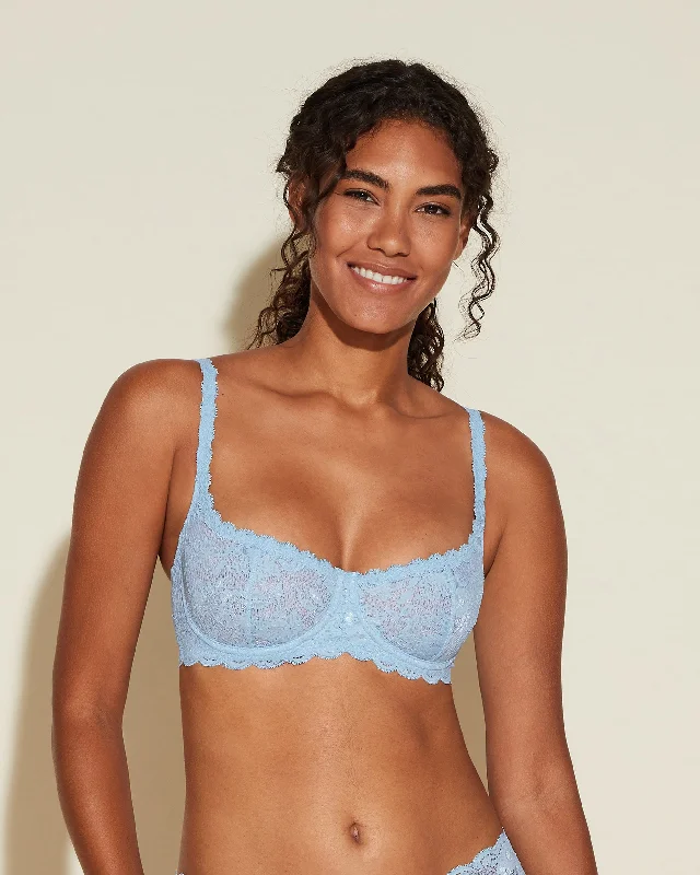 Women's bras with a satin finishBalconette BH