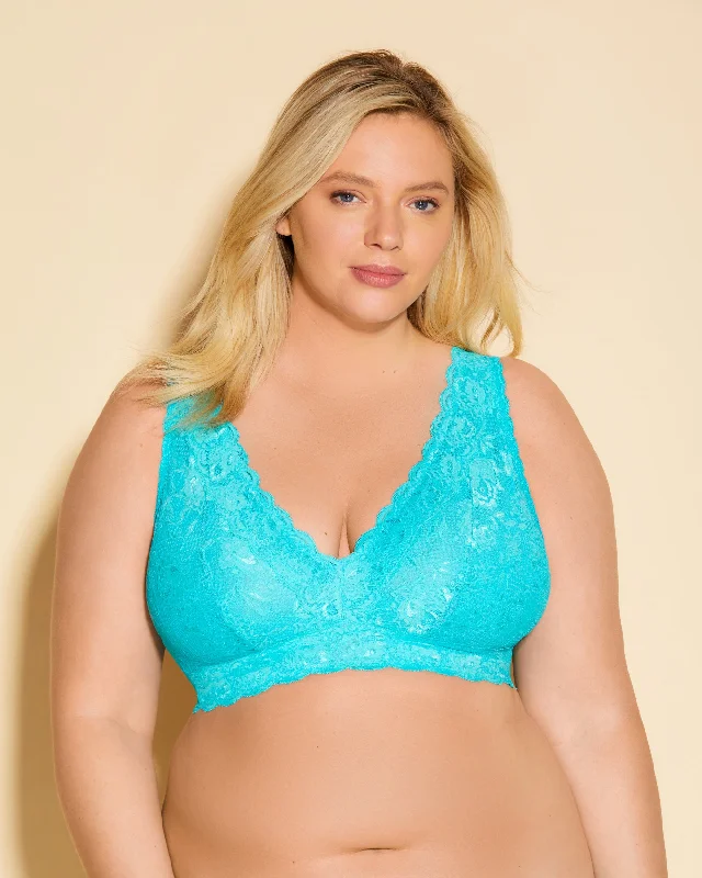 Women's bras made of breathable meshBralette Longline De Estilo Top Ultra Curvy