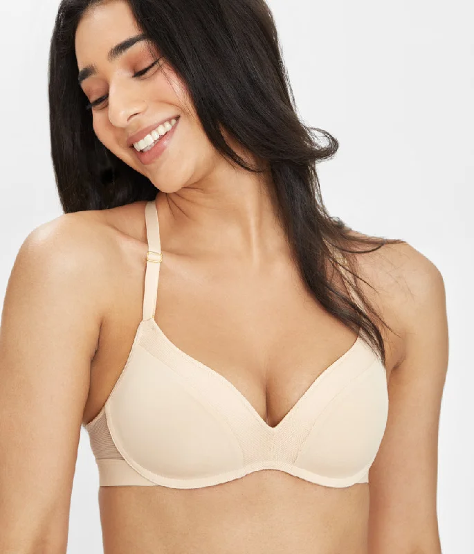 Women's Victoria's Secret bras in various sizesThe No-Wire Push-Up: Toasted Almond