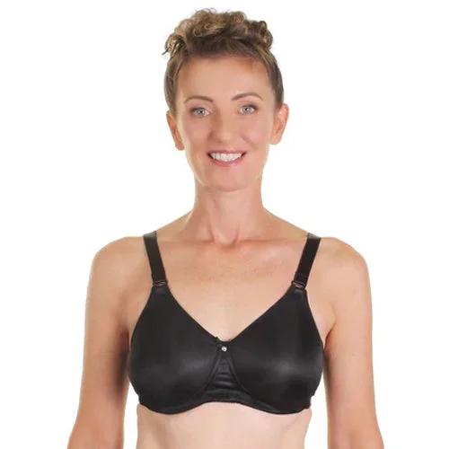 Women's animal - print brasTrulife Taylor Multiway Mastectomy Bra Black