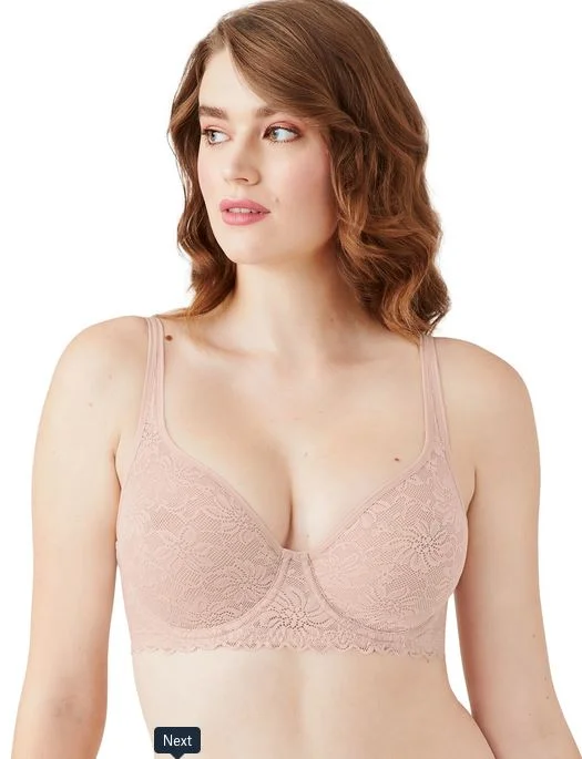 Women's bras with wide shoulder straps for supportWacoal Soft Sense Underwire Bra