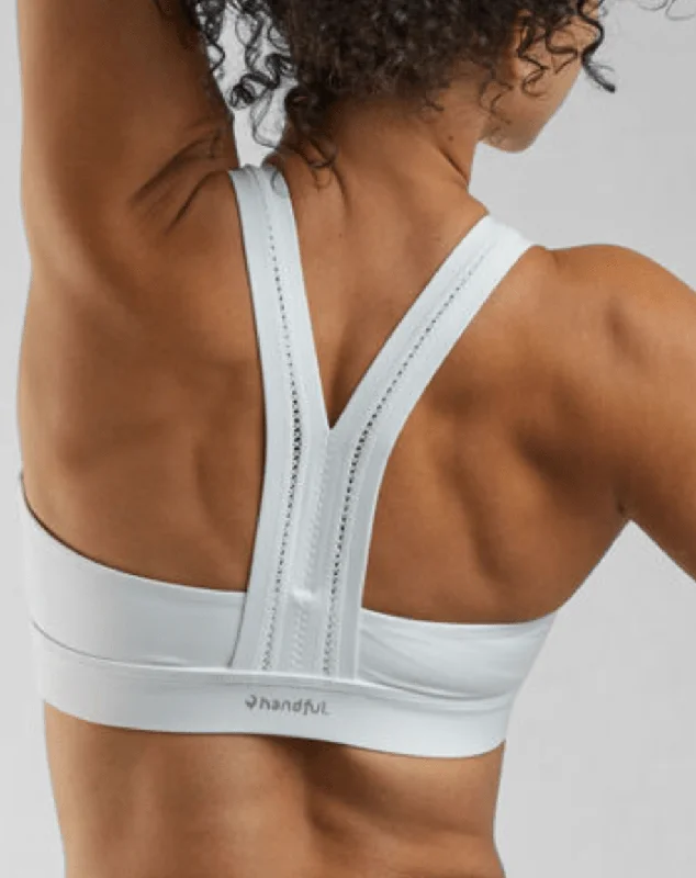 Women's bras made of soft cotton fabricY-Back Bra – No Headlights White