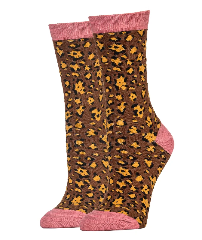 Women's cable - knit ankle socks for a cozy styleAnimal Instinct