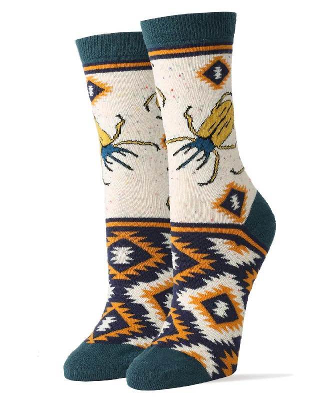 Women's silk - lined socks for a luxurious feelBeetle Herb