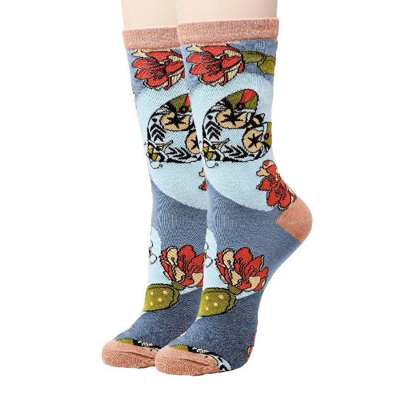 Women's nylon - reinforced socks for durabilityCactus Breeze Socks