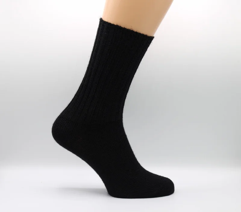 Women's cotton blend socks for breathabilityCapricorn Mohair - Loose Top Socks