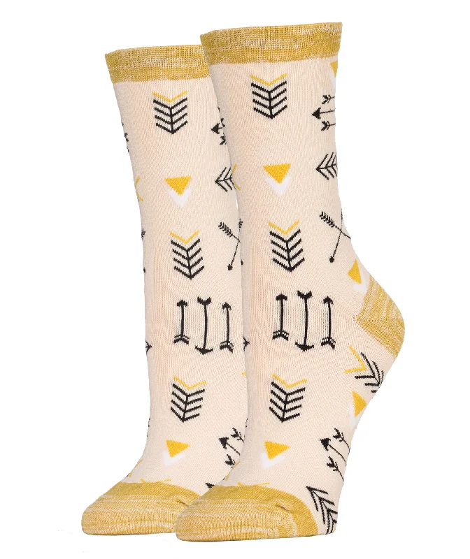 Women's thigh - high socks in a fishnet patternGinger Root