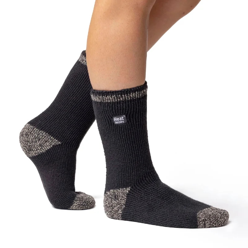 Women's anti - odor socks for long - day freshnessLadies Original Kimcote Twist Socks - Charcoal