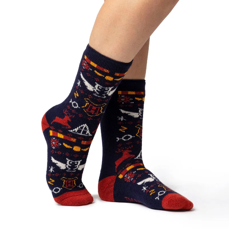 Women's spandex - infused socks for stretchLadies Lite Licensed Character Socks - Harry Potter