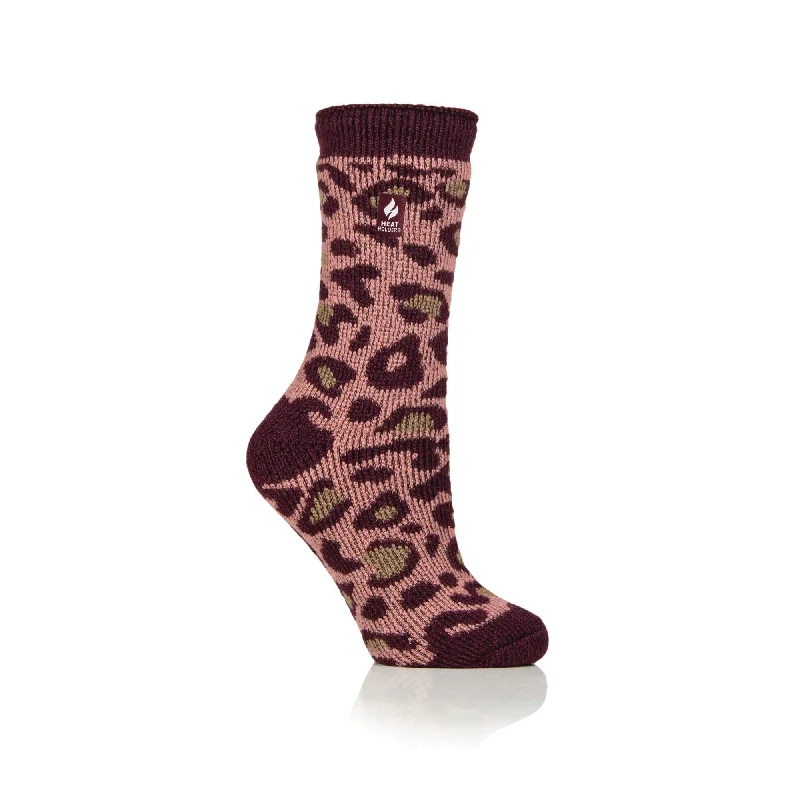 Women's thermal socks for cold weatherLadies Original Jacquard Socks - Animal Print