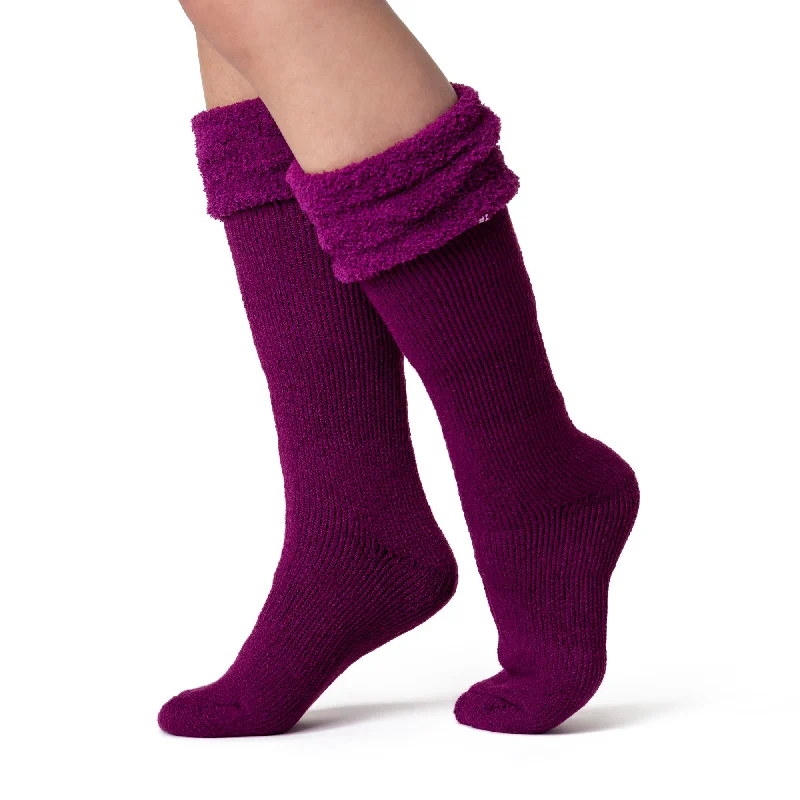 Women's nylon - reinforced socks for durabilityLadies Original Wellington Boot Socks - Deep Fuchsia