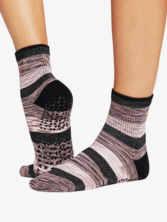 Women's cashmere - blend socks for extra softnessTavi Noir Aria Grip Socks - Drift