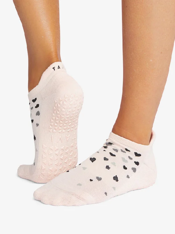 Women's non - slip socks for safetyTavi Noir Savvy Grip Socks - Heart to Heart