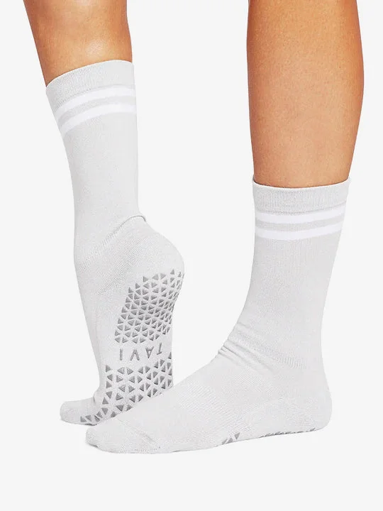 Women's crew socks with a polka - dot printTavi Noir Jess Grip Socks - Below Freezing